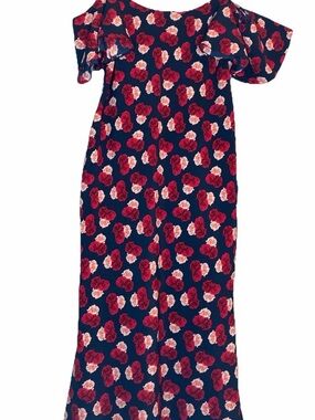 Karl Lagerfeld Blue Dress with Red Vogue Label Size 4